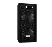 Ibiza Sound STAR210 - Enceinte Sono 1000W PMPO 2X 10''-25cm Noire