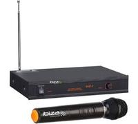 Ibiza Sound VHF1B - Système De Micro VHF A 1 CANAL 203.5MHz noir G