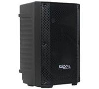 Ibiza Enceinte sono active XTK8A-MKII 8"/20cm Tweeter 25 mm USB SD Bluetooth TWS poignée & roulettes