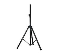 Ibiza - SS03 - Support pour Enceinte en Aluminium de Max 1.80 m et 30 kg - Noir