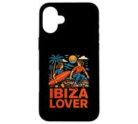 Ibiza Surfer Ibiza Lover Retro, Mode de Vie côtier pour Hommes Coque pour iPhone 16 Plus