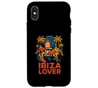 Ibiza Surfer Ibiza Lover Retro, Mode de Vie côtier pour Hommes Coque pour iPhone X/XS