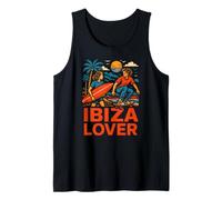 Ibiza Surfer Ibiza Lover Retro, Mode de Vie côtier pour Hommes Débardeur