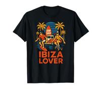 Ibiza Surfer Ibiza Lover Retro, Mode de Vie côtier pour Hommes T-Shirt