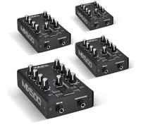 Pack Lot de 4 Tables de mixages 2 canaux 3 entrées MIX500