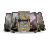 Ibiza Tarot Cartes Oracle à géométrie sacrée | Jeu de cartes de tarot pour débutants | Expérience de lecture de tarot authentique - Lot de 22 cartes