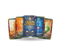 Ibiza Tarot Cartes Oracle d'alignement énergétique Chakra - Équilibrez vos centres d'énergie - Guérissez et alignez dans un jeu de 22 cartes