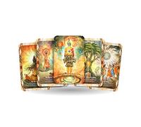 Ibiza Tarot Tat Tvam Asi Oracle : Connect with the universal truth of I am that with this 22-card deck, guiding you on a journey of self-realisation and spiritual growth.