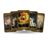 Ibiza Tarot William Blake Tarot - Arcana majeur | Jeu de cartes de tarot pour débutants | Expérience de tarot authentique - Lot de 22 cartes