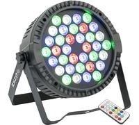 Ibiza - Projecteur Par Extra plat 36 LED RGBW 1W THINPAR-36x1-RGBW