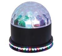 Ibiza UFO-ASTRO-BL Double Effet de lumière à LED RVB Noir