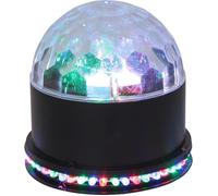 IBIZA UFO-ASTRO-BL Effet de lumière 2-en-1 à LED RVB