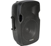 Ibiza - XTK12A - Enceinte Active Plug & Play 12”/30cm d’Une Puissance de 500W RMS - Tweeters à Compression, système Bass Reflex, Module d’Amplification, entrées Ligne/Micro - Noir
