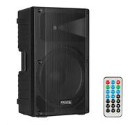 Ibiza SOUND XTK15A-MKII Enceinte Sono Active Large Bande 15”/38cm 600W - Soirée Dj Sono Animation Professionnel Retour Prestation