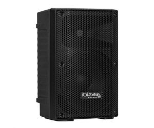 Ibiza - XTK8-MKII - Enceinte Sono Passive 8”/20 cm - Tweeter 25mm à Compression - Système Bass Reflex - Poignée et roulettes - Nouvelle Version - Noir - Fête, évènements, Club, conférence