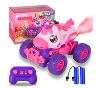 iBlivers Voiture Télécommandée Licorne LED, Monster Truck Jouet Cadeau Filles et Garçons 4-12 Ans