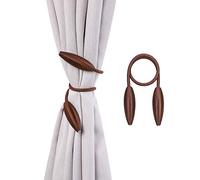 IBLUELOVER 2pcs Embrasse Rideau Elastiques Tordre Boucle Tricotant Creative Rideaux Corde Crochet Pince Clips de Rideau Décor Accessoires Chambre Attache Retenue Rideaux Moustiquaire Draperie