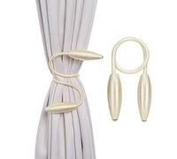 IBLUELOVER 2pcs Embrasse Rideau Elastiques Tordre Boucle Tricotant Creative Rideaux Corde Crochet Pince Clips de Rideau Décor Accessoires Chambre Attache Retenue Rideaux Moustiquaire Draperie