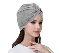 IBLUELOVER Bonnet Femme Turban Musulman Bandeau Elastique Respirant Chapeau Chimiothérapie en Coton pour Cancer Bandana Headscarf Coiffure Mode Indien Casquette Contre la Chute des Cheveux