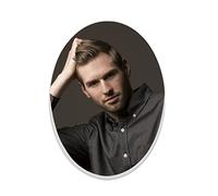 IBLUELOVER Cadre Photo Personnalisé en Céramique Pierre Tombale Plaque Commémorative Porcelaine Impression Photo DIY Plaque Funéraire Décoration Maison Cadeau