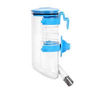 IBLUELOVER Distributeurs d'eau pour Chien Chat Abreuvoir Eau à Suspendre Universelle de Animaux de Compagnie Potable Bouteille d'eau avec Échelle Graduée Cage Gourde d'eau Chiots Chaton 350ML/500ML
