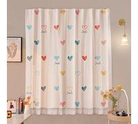 IBLUELOVER Rideau de Fenêtre Porte d'entrée Rideaux Occultant Rideau de Vitrage Douceur d'Intérieur Rideaux Voilage Auto-adhésif Draperies Décoration de Salon Cuisine Panneaux Intérieurs 120x200cm