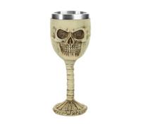 IBLUELOVER Tasse à Halloween Médiéval Mug 3D Originale Crâne Tête de Mort Gobelet Boire en Acier Inoxydable Mug Bière Café Boisson Horreur Chope Cadeau Verre Pub Bar Fête Anniversaire Noël