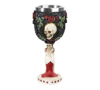 IBLUELOVER Tasse à Halloween Médiéval Mug 3D Originale Crâne Tête de Mort Gobelet Boire en Acier Inoxydable Mug Bière Café Boisson Horreur Chope Cadeau Verre Pub Bar Fête Anniversaire Noël