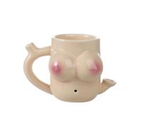 IBLUELOVER Tasse en Céramique de 320 ml Tasses à Café Bikini Poitrine 3D Mug avec Poignée pour Thé Cappuccino Latte Café Boissons Liqueur Gobelet Décoration Maison