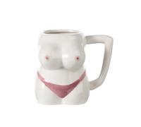 IBLUELOVER Tasse en Céramique de 450 ml Tasses à Café Bikini Poitrine 3D Mug avec Poignée pour Thé Cappuccino Latte Café Boissons Liqueur Gobelet Décoration Maison