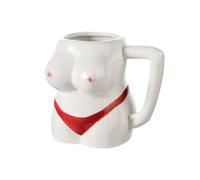IBLUELOVER Tasse en Céramique de 450 ml Tasses à Café Bikini Poitrine 3D Mug avec Poignée pour Thé Cappuccino Latte Café Boissons Liqueur Gobelet Décoration Maison