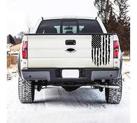 IBLUON Autocollants de camion drapeau américain noir foncé DoorDash, pour Ford Ranger Raptor Isuzu Dma NAVARA Toyota Hilux