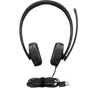 IBM 4XD1P83425 Micro-casque supra-auriculaire Bluetooth, sans fil, filaire Stereo noir volume réglable