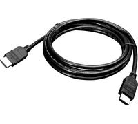 IBM HDMI Câble de raccordement Fiche mâle HDMI-A, Fiche mâle HDMI-A 2.00 m noir 0B47070 4K UHD Câble HDMI