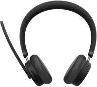 IBM Lenovo 6550 - Headset - On-Ear - Bluetoo Micro-casque supra-auriculaire Bluetooth, sans fil Stereo noir Suppression du bruit du microphone, Noise