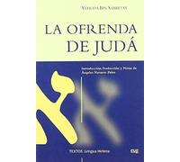 La Ofrenda De Judá. - [Livre en VO] Ibn Sabbetay, Yehuda (Auteur)
