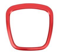 IBNA Volant de Course Autocollants pour Garniture Centrale De Volant De Voiture pour A1 A3 A4L A6L Q3 Q5 8P S3 A4 B6 B7 A5 A6 Q5 Q7(Rectangle Red)