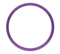 IBNA Volant de Course Autocollants pour Garniture Centrale De Volant De Voiture pour A1 A3 A4L A6L Q3 Q5 8P S3 A4 B6 B7 A5 A6 Q5 Q7(Round Purple)
