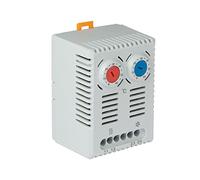 IBO Thermostat pour chauffage et refroidissement - TBGZ41 (double) NC NO, biométallique, rail TH35