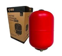 IBO Vase d'expansion 8 litres Membrane Vase d'expansion de pression 3/4" Chauffage central Pression de travail 8 bar Vase d'expansion à membrane Réservoir d'expansion