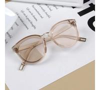 Iboode-Lunettes De Soleil À Grande Monture Pour Enfants,Lunettes De Soleil Pour Enfants,Lunettes De Voyage Pour Filles Et Garçons,Mignon,Uv400,Miroir,Lunettes Interdites,Mode - Type Champagne