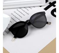 Iboode-Lunettes De Soleil À Grande Monture Pour Enfants,Lunettes De Soleil Pour Enfants,Lunettes De Voyage Pour Filles Et Garçons,Mignon,Uv400,Miroir,Lunettes Interdites,Mode - Type Black