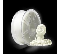 iBOSS Filament PLA+ lumineux 1,75 mm, Glow In The Dark, précision dimensionnelle : ±0,02 mm, filament d'impression 3D 1 kg (2,2 lb) 1 bobine, filament PLA Plus luminescent, convient à la plupart des