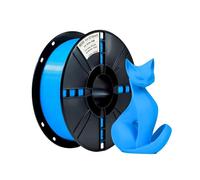 iBOSS Filament PLA Plus (PLA+) 3D 1,75 mm, filament PLA Plus, précision dimensionnelle +/- 0,02 mm, bobine de 1 kg (2,2 lbs) - Filament d'impression 3D pour imprimante 3D, bleu ciel