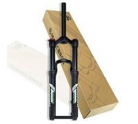 IBOWZ Bike Fat Fork, Fourche à Suspension pneumatique 24 Pouces, débattement 120 mm, axe traversant 15 x 100 mm, VTT 20 Pouces, Alliage d'aluminium 90 mm, BMX