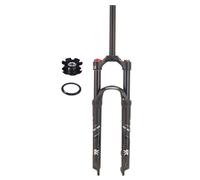 IBOWZ Bike Fat Fork, Fourche à Suspension pneumatique pour VTT 26, 27, 5, 29 Pouces, avec Commande Manuelle, pour vélo de Route Droit