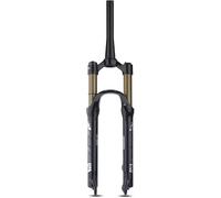 IBOWZ Bike Fat Fork, Fourche à Suspension pneumatique pour VTT, débattement de 100 mm, Fourche Avant à Tube Conique, Couleur Or, 29 Pouces, 26, 27, 5, 29 Pouces