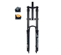 IBOWZ Bike Fat Fork, Fourche à Suspension pour vélo 26/27/5 Pouces 29 Pouces en Alliage de magnésium à Double épaulement pour Descente et Montagne