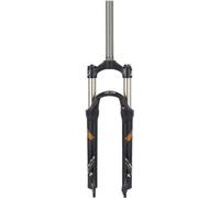 IBOWZ Bike Fat Fork, Fourche à Suspension pour VTT 26, 27, 5, 29 Pouces, débattement de 100 mm, Frein à Disque, Fourche Avant Droite 1/1/8