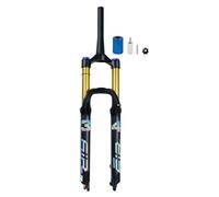 IBOWZ Bike Fat Fork, Fourche à Suspension pour VTT 26, 27, 5, 29 Pouces, Frein à Disque, débattement de 4 Pouces, Fourche pneumatique de 160 mm, Chambre à air